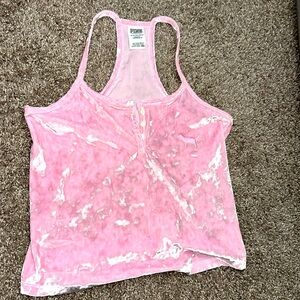 PINK CROP TOP // Victoria secret pink shirt